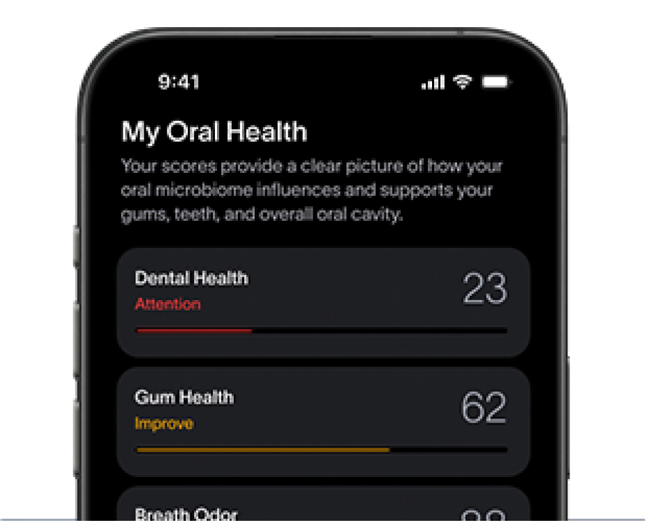 Viome - Dental Health Screen - Desktop