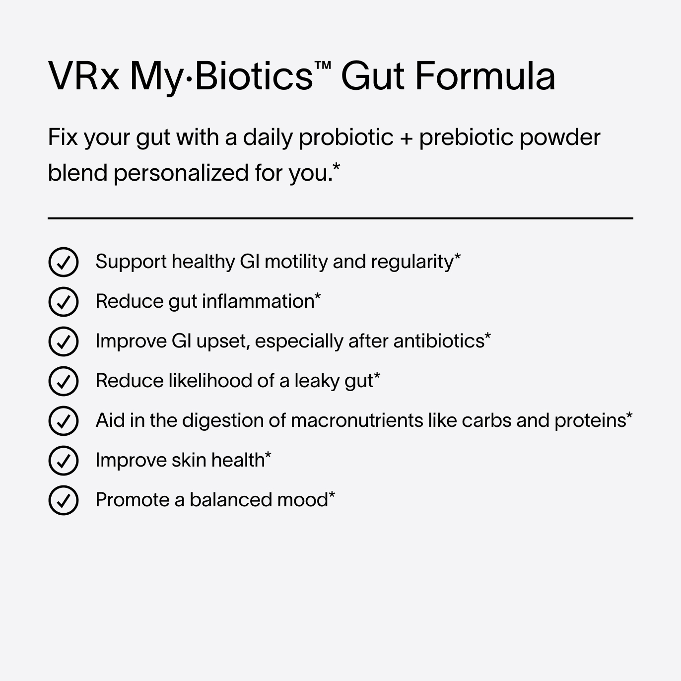 Viome Precision Probiotics and Prebiotics - 2