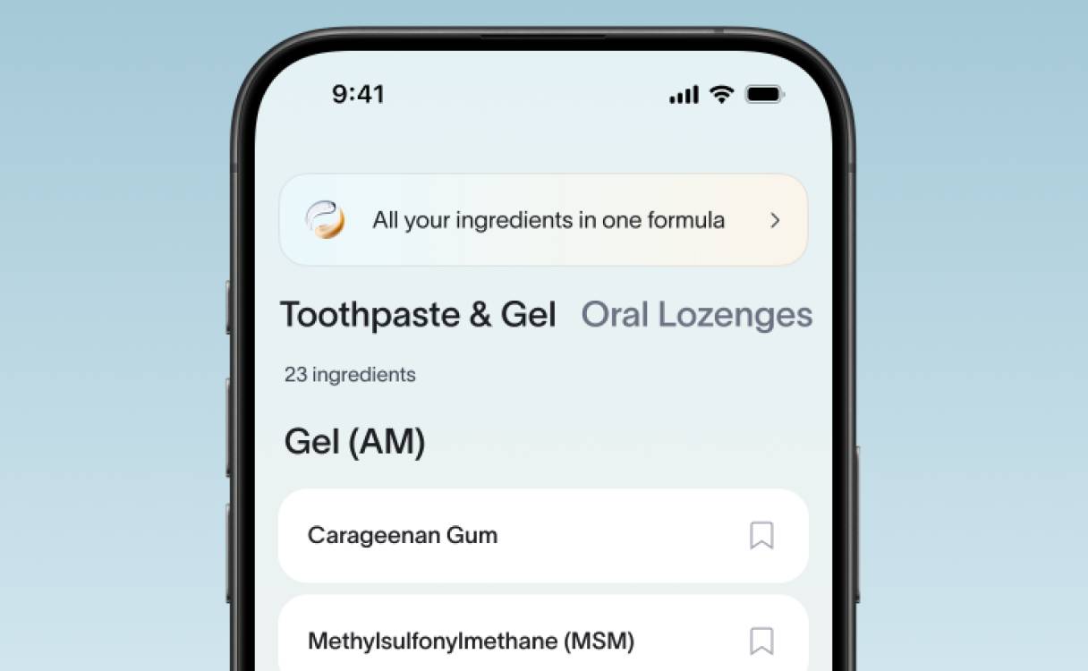 Viome - Your Oral Biotics Mobile Screen